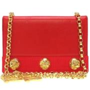 Pre-owned Fabric shoulder-bags Salvatore Ferragamo Pre-owned , Red , D...