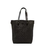 Pre-owned Plastic totes Gucci Vintage , Brown , Dames