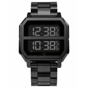 Zwarte herenhorloge van roestvrij staal Adidas , Black , Heren