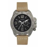 Roestvrijstalen kwarts herenhorloge Guess , Gray , Heren