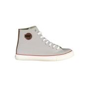 Grijze Polyester Sneaker met Veters Carrera , Gray , Heren