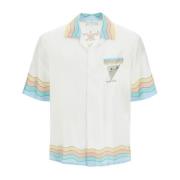 Zijden Maison De Reve Shirt Casablanca , White , Heren