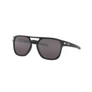 Latch Beta Zonnebril in Zwart/Grijs Oakley , Black , Heren