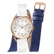 Roségouden Dameskwarts Horloge Guess , Pink , Dames