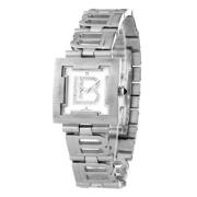 Elegante Dames Roestvrijstalen Horloge Laura Biagiotti , Gray , Dames