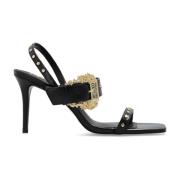 Sandalen met hak Versace Jeans Couture , Black , Dames