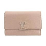 Pre-owned Fabric wallets Louis Vuitton Vintage , Pink , Dames