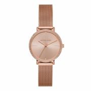 Roze Dames Quartz Roestvrij Stalen Horloge Michael Kors , Pink , Dames