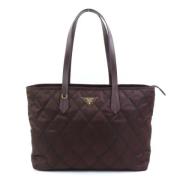 Pre-owned Fabric prada-bags Prada Vintage , Brown , Dames