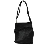 Pre-owned Fabric shoulder-bags Salvatore Ferragamo Pre-owned , Black ,...