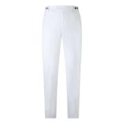 Witte Chino Broek Rechte Pijp Liu Jo , White , Heren