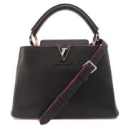 Pre-owned Leather louis-vuitton-bags Louis Vuitton Vintage , Black , D...