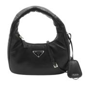 Pre-owned Leather prada-bags Prada Vintage , Black , Dames