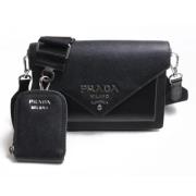 Pre-owned Fabric prada-bags Prada Vintage , Black , Dames