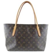 Pre-owned Canvas louis-vuitton-bags Louis Vuitton Vintage , Brown , Da...