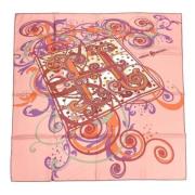 Pre-owned Silk scarves Hermès Vintage , Multicolor , Dames