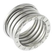 Pre-owned White Gold rings Bvlgari Vintage , Gray , Dames