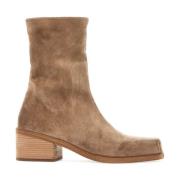 Slouchy Suede Leren Cassello Laarzen Marsell , Brown , Dames