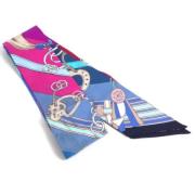 Pre-owned Silk scarves Hermès Vintage , Multicolor , Dames