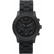 Zwart RVS Quartzhorloge Michael Kors , Black , Unisex