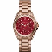 Roze Dames Quartz Roestvrij Stalen Horloge Michael Kors , Pink , Dames