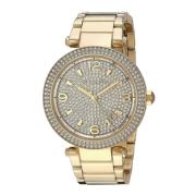 Gouden Dames Quartz Roestvrij Stalen Horloge Michael Kors , Yellow , D...