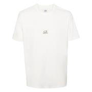 Witte T-shirts en Polos C.p. Company , White , Heren