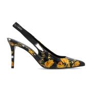 Hoge hakken schoenen Versace Jeans Couture , Black , Dames