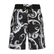 Shorts met patroon Versace Jeans Couture , Black , Heren