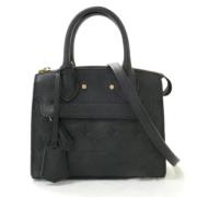 Pre-owned Fabric louis-vuitton-bags Louis Vuitton Vintage , Black , Da...