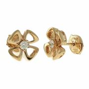 Pre-owned Rose Gold earrings Bvlgari Vintage , Pink , Dames