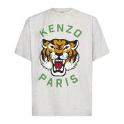 Stijlvolle T-shirts en Polos Kenzo , Gray , Heren