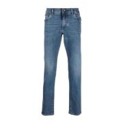 Blauwe Straight Leg Jeans Variant Abbinata Dolce & Gabbana , Blue , He...