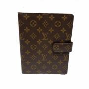 Pre-owned Canvas home-office Louis Vuitton Vintage , Brown , Dames