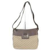 Pre-owned Fabric dior-bags Dior Vintage , Beige , Dames