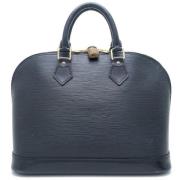 Pre-owned Leather louis-vuitton-bags Louis Vuitton Vintage , Black , D...