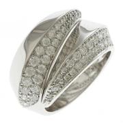 Pre-owned White Gold rings Cartier Vintage , Gray , Dames