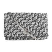 Pre-owned Fabric shoulder-bags Jimmy Choo Pre-owned , Gray , Dames