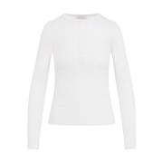 Ivory Julian Henley Shirt Gabriela Hearst , White , Dames