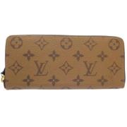 Pre-owned Fabric wallets Louis Vuitton Vintage , Brown , Dames