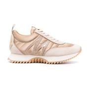 Stijlvolle Sneakers voor Dagelijks Gebruik Moncler , Beige , Dames