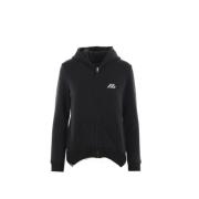 Zwarte hoodie met reflecterende logoprint Balenciaga , Black , Dames