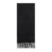 Cashmere Dalia Scarf in Zwart Max Mara , Black , Dames