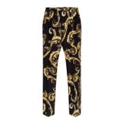 Broek met patroon Versace Jeans Couture , Multicolor , Dames