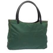 Pre-owned Nylon prada-bags Prada Vintage , Green , Dames