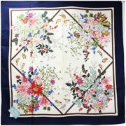 Pre-owned Silk scarves Gucci Vintage , Multicolor , Dames