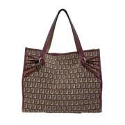 Pre-owned Canvas totes Fendi Vintage , Multicolor , Dames