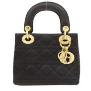 Pre-owned Fabric dior-bags Dior Vintage , Black , Dames