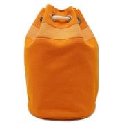 Pre-owned Fabric shoulder-bags Hermès Vintage , Orange , Dames