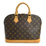 Pre-owned Canvas louis-vuitton-bags Louis Vuitton Vintage , Brown , Da...